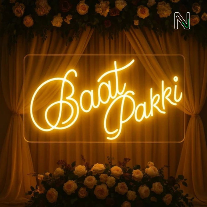 baat paki neon sign