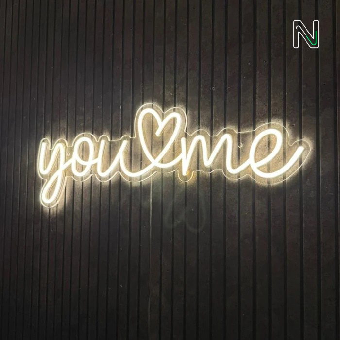 You❤️Me Neon Sign