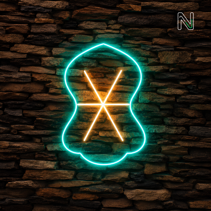 nalain mubarakh neon sign