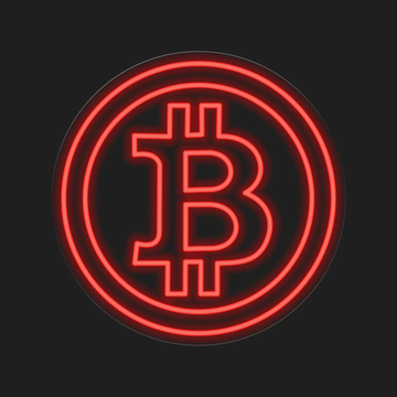Bitcoin Neon Sign