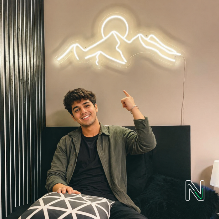 Mountain Neon Sign