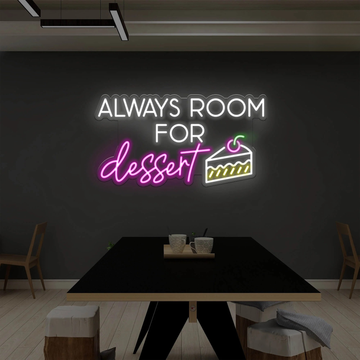 Dessert Delight Neon Sign