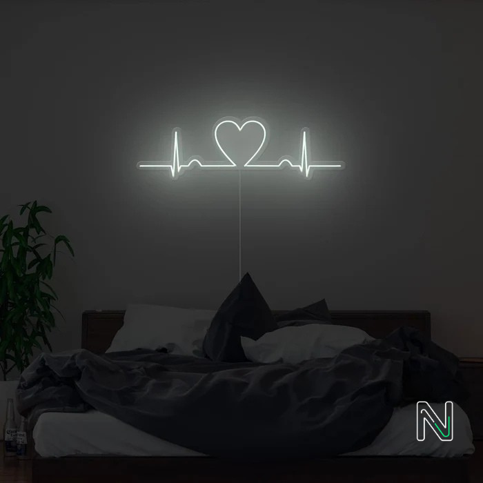 Heartbeat Neon Sign
