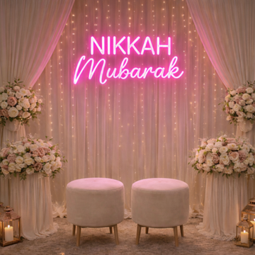 NIKKAH Neon Sign