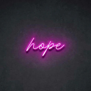 Hope Neon Sign