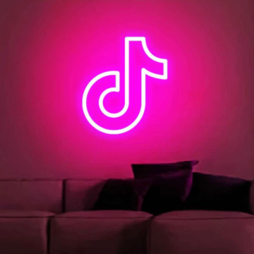 Tik Tok Neon Sign