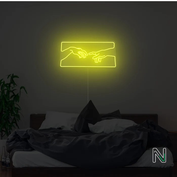 Touch Of God Neon Sign