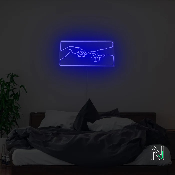 Touch Of God Neon Sign