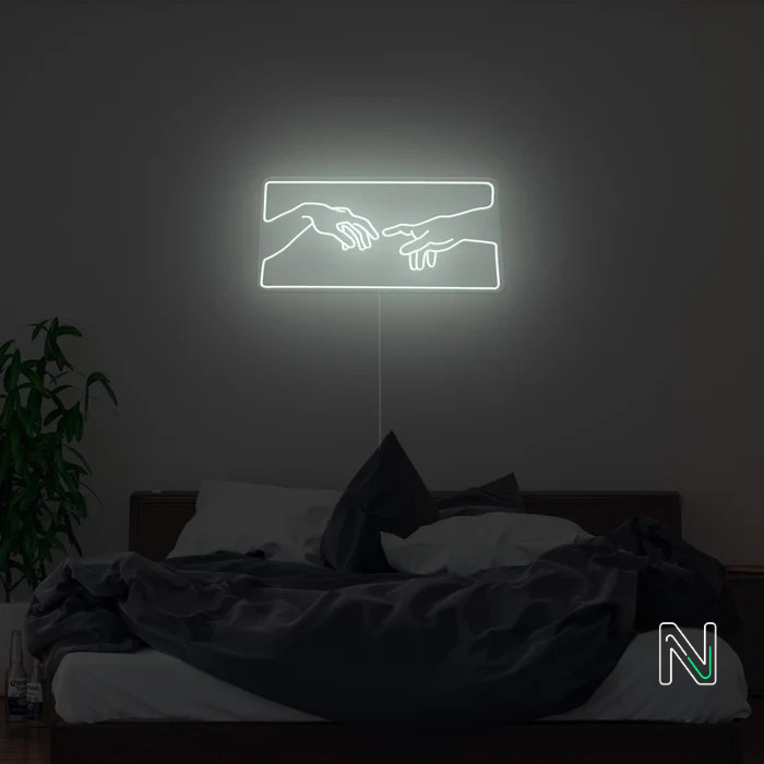 Touch Of God Neon Sign