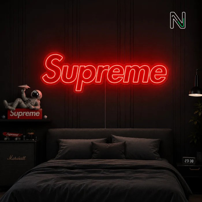 Supreme Neon Sign