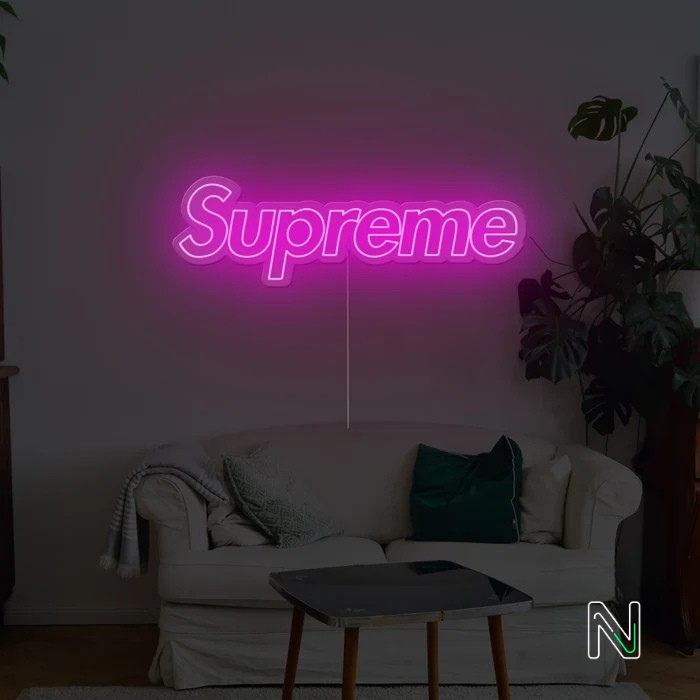 Supreme Neon Sign