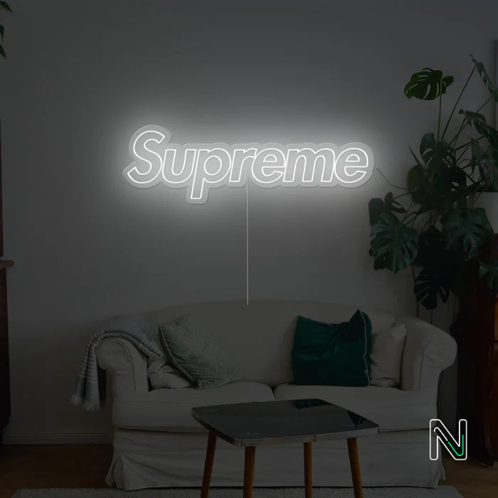 Supreme Neon Sign