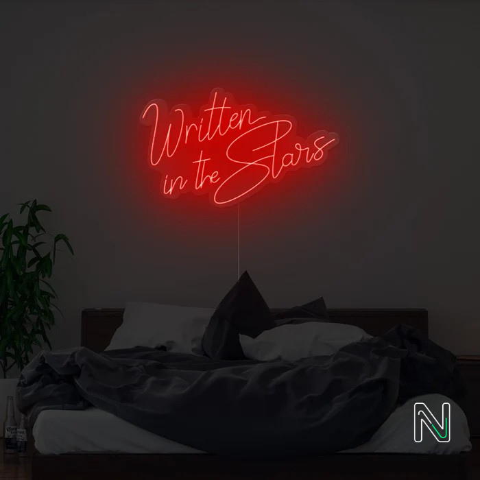 Written In The Stars Neon Sign