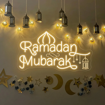 Ramadan's Barkat Neon Sign