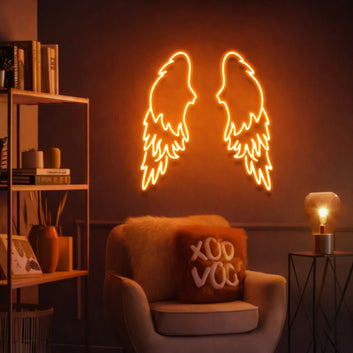 Wings Neon Sign