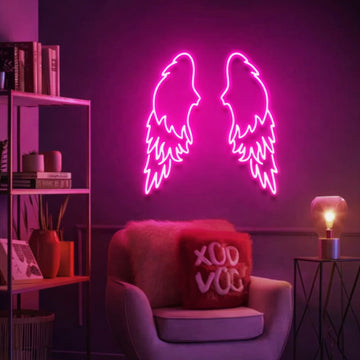Wings Neon Sign