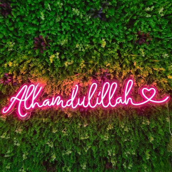 Alhamdulilah Neon Sign