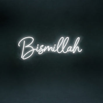 Bismillah Neon Sign